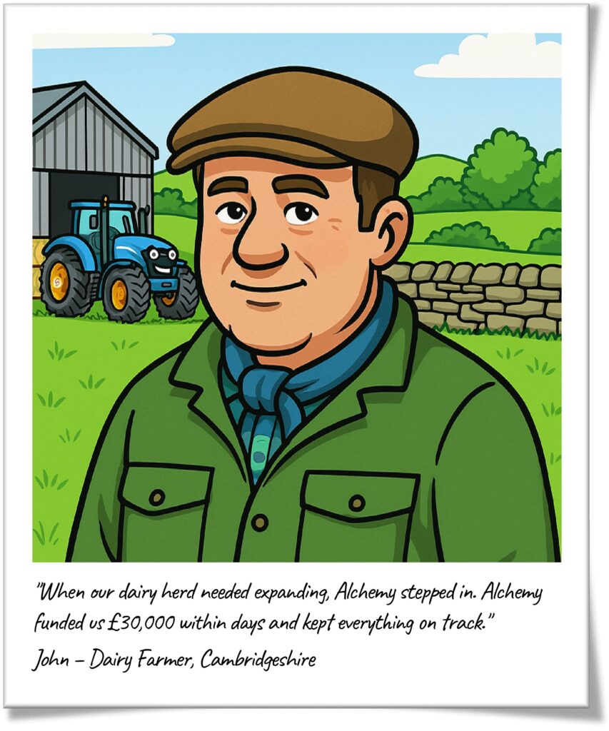 Alchemy Business Finance Customer Farmer Gordon